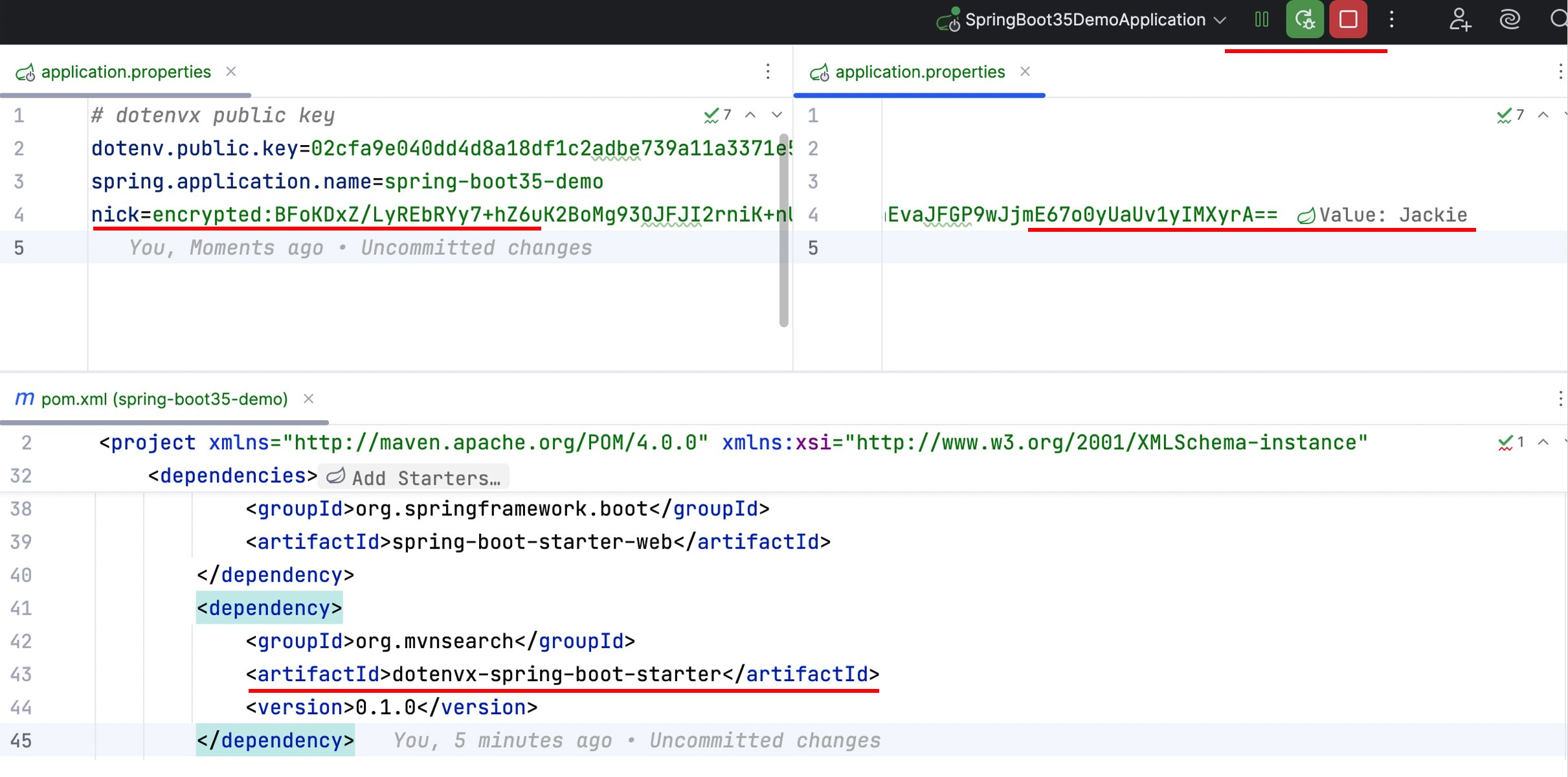 Dotenvx Spring Boot
